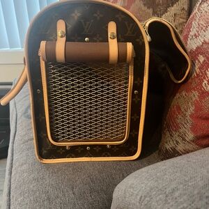 Louis Vuitton Dog Carrier